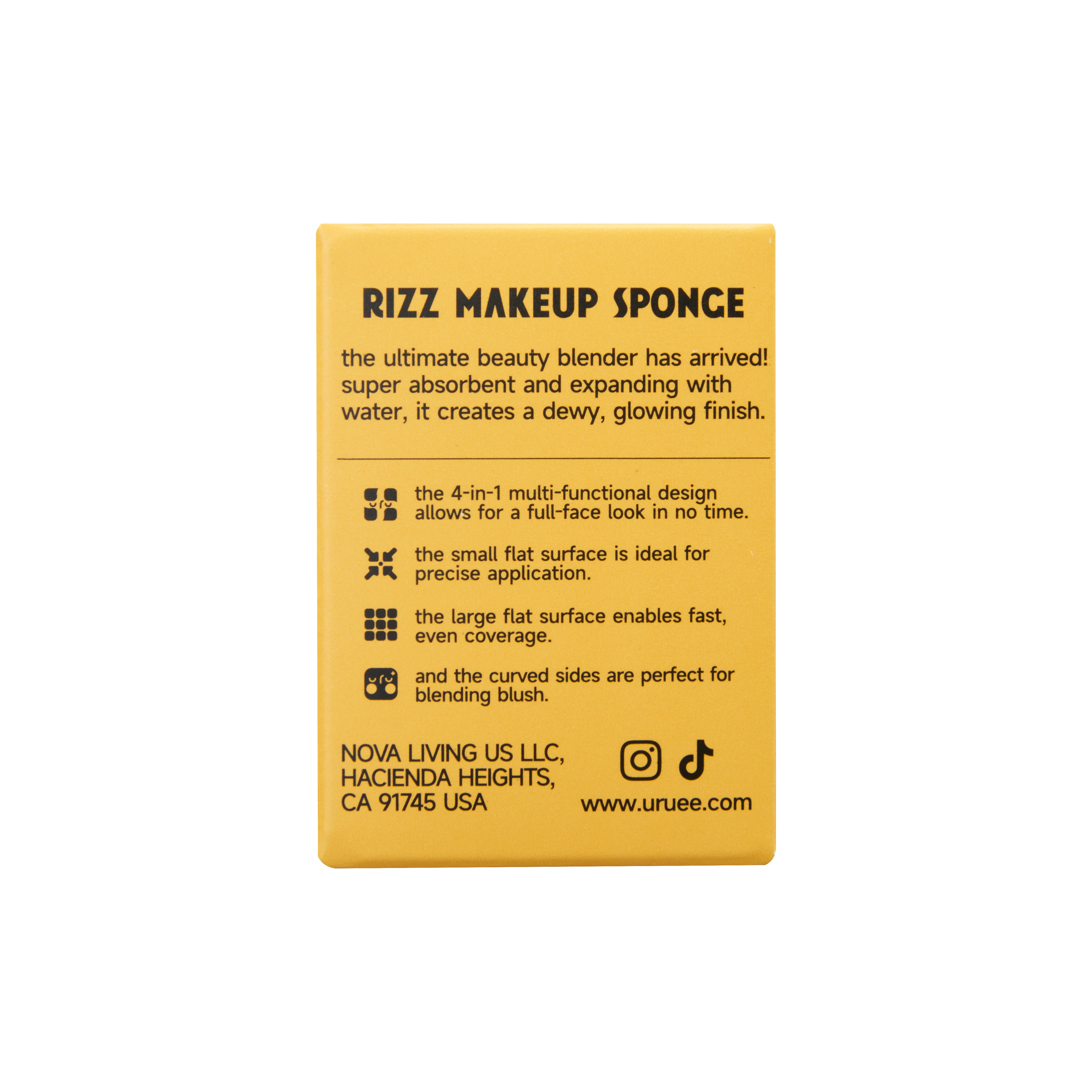 Rizz Makeup Sponge 6 Pack (6 PCs)